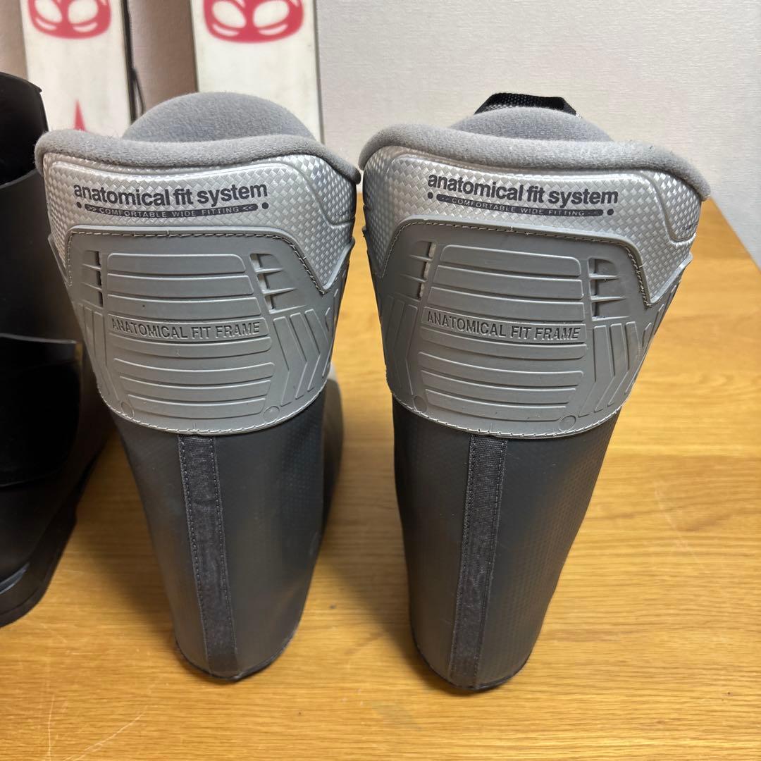 メンズショートスキーセット　ファンスキー　　KASTLE 26-26.5cm