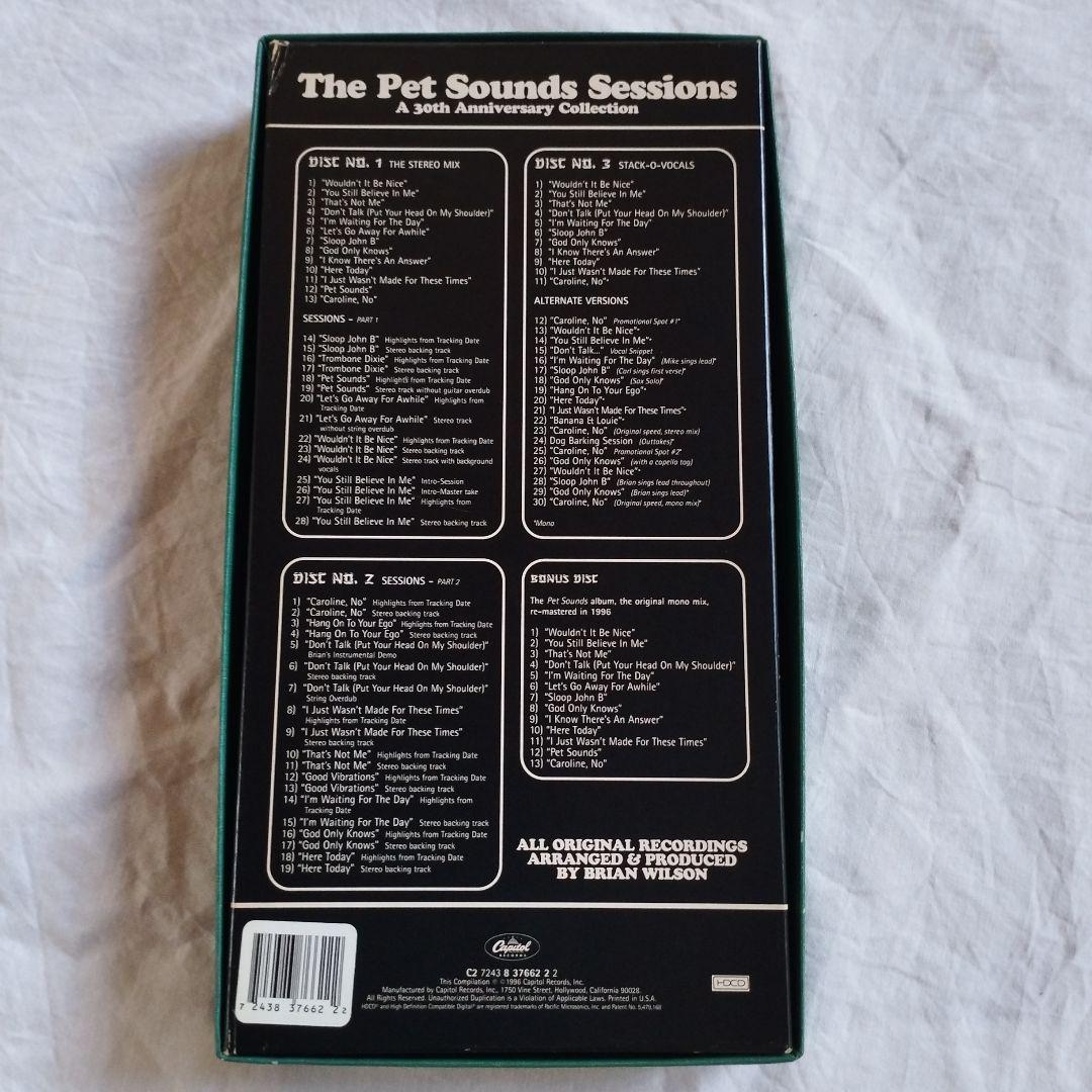 ビーチボーイズ　ペット・サウンズ　セッション　CD　4枚組　送料込み