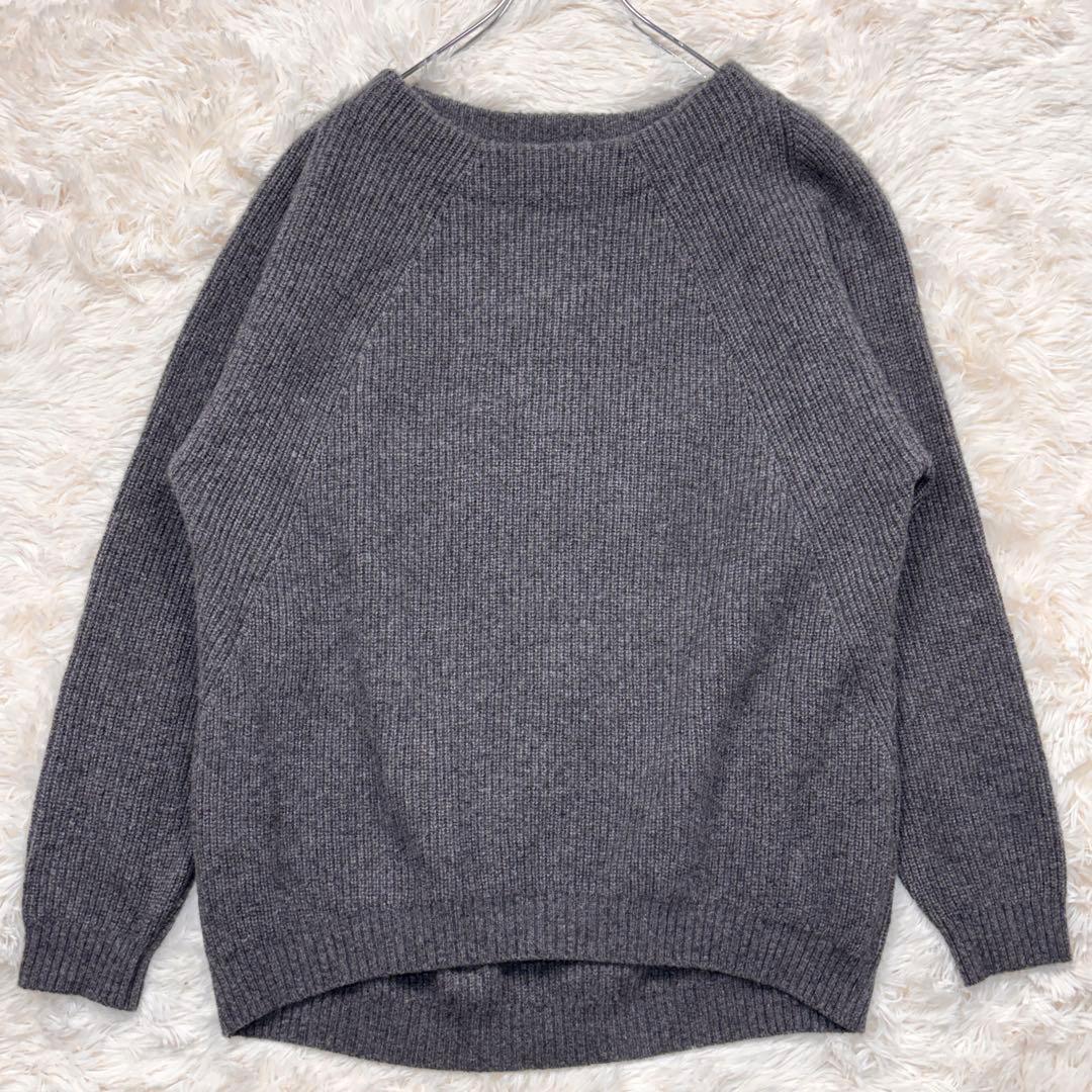 美品 現行 ドゥーズィエムクラス OLBIA アゼプルオーバー カシミヤ シルク