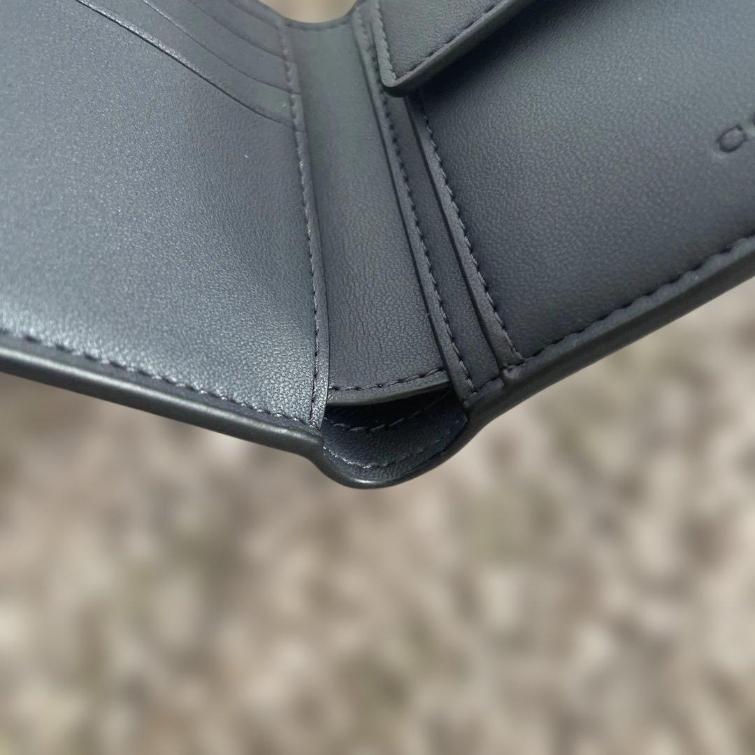 新品未使用　49,500円　COACH COIN WALLET SIG 二つ折り