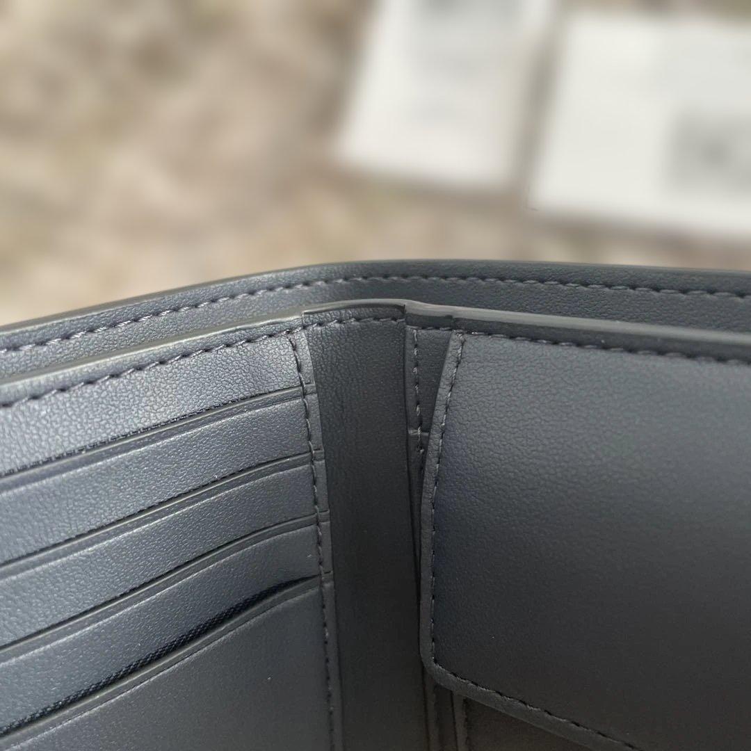 新品未使用　49,500円　COACH COIN WALLET SIG 二つ折り