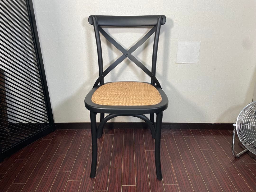 CRASH GATE ノットアンティークス クロスバックチェア ラタン