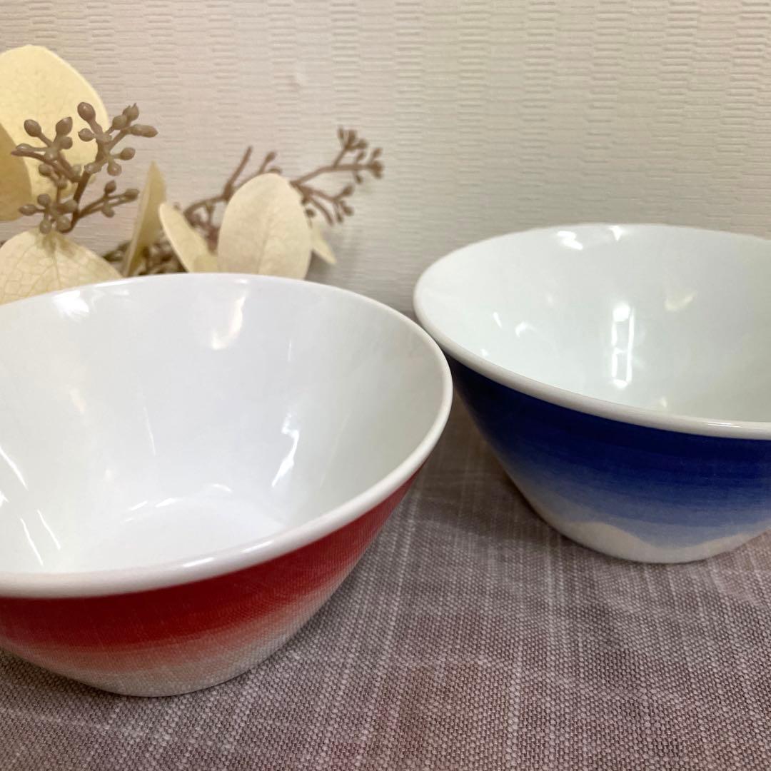 富士山　Mt.Fuji 夫婦茶碗　あっぱれ　天晴　赤富士　正月　お祝い　はらいそ