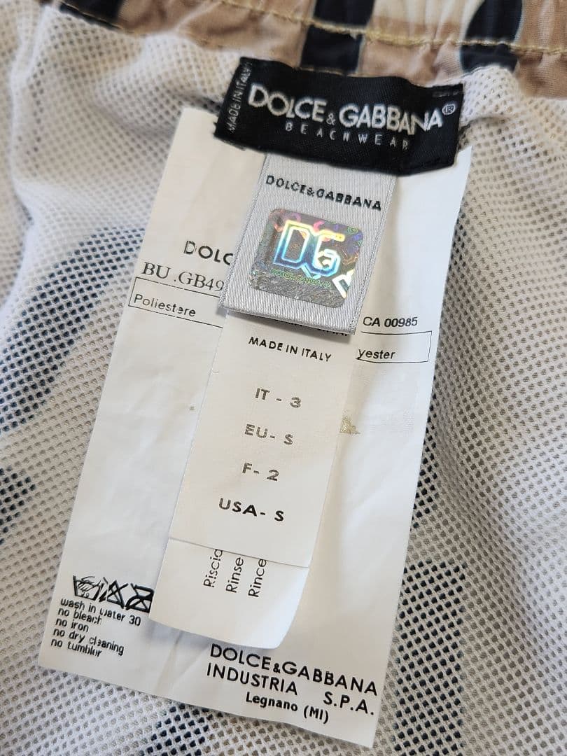 DOLCE&GABBANA BEACH WEAR 水着 レア 春夏 GW
