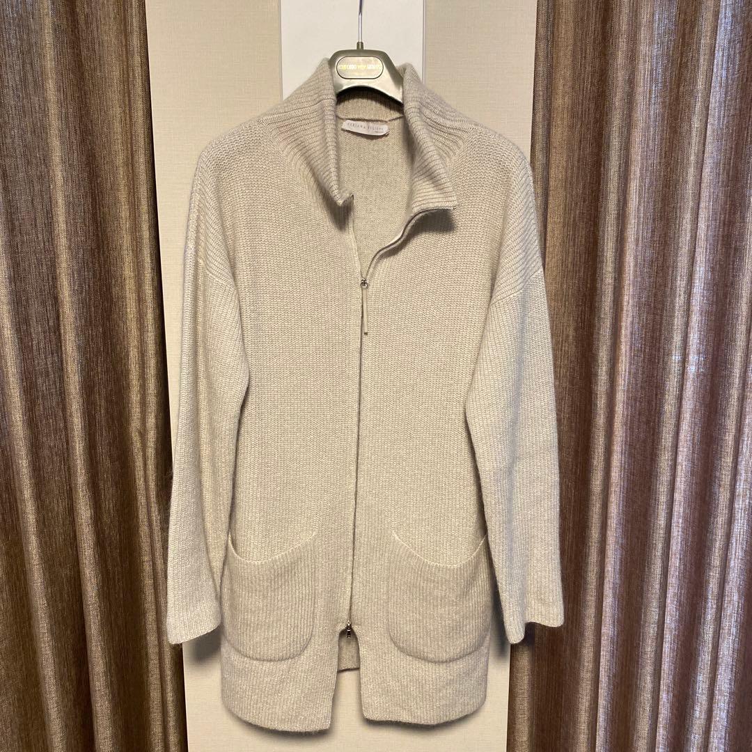 FABIANA FILIPPI ファビアナ　フィリッピ　ジップアップ　ニット