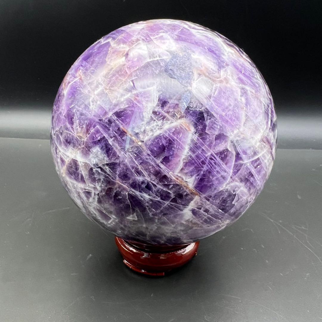 ☆超極上大玉☆神秘的な色合いと模様☆超高波動 アゾゼオ アマゼツ 丸玉 原石