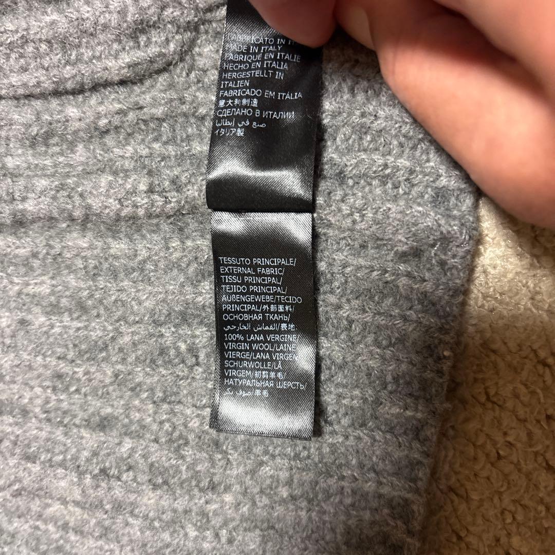 【美品】ZANONE ザノーネ ショールカラーカーディガン フィッシャーマン50