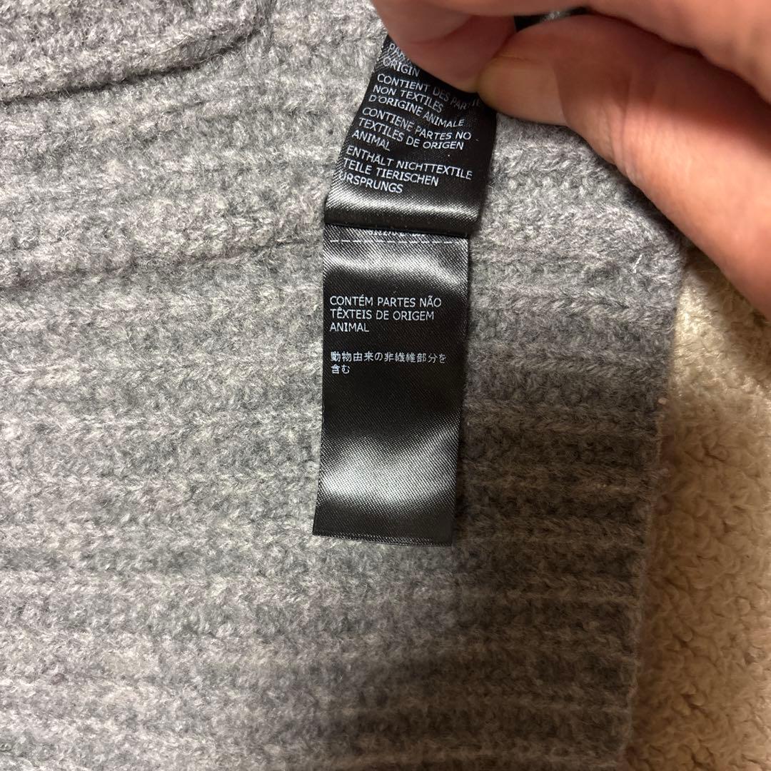 【美品】ZANONE ザノーネ ショールカラーカーディガン フィッシャーマン50