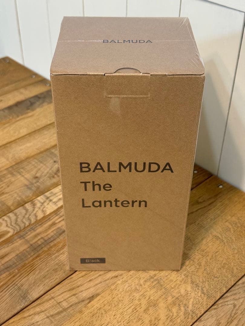 新品未開封 バルミューダ The Lantern L02A-BK Black