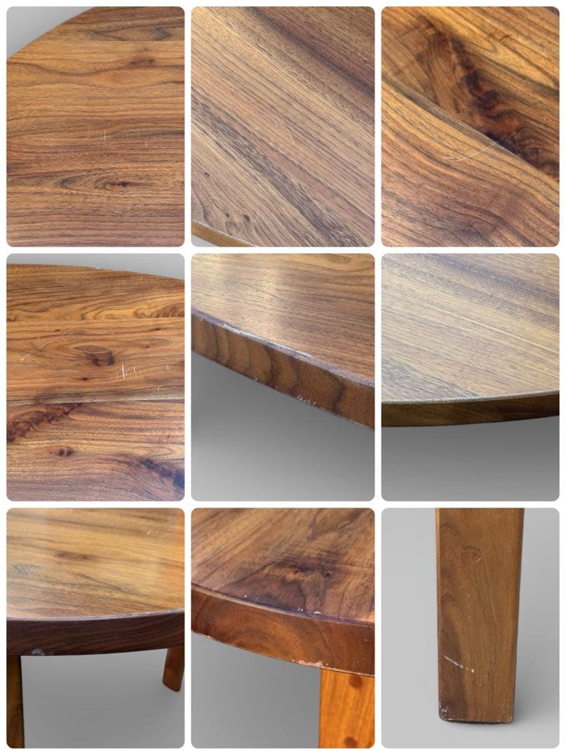 【美品】RAM ルームアート松井 Onigiriおにぎり テーブル 無垢材