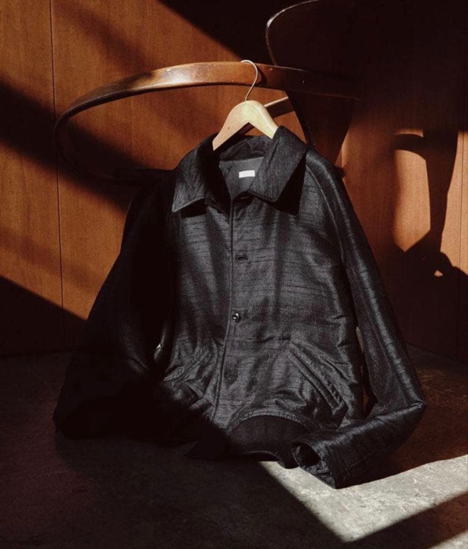 LIDNM WILD SILK PADDED BLOUSON Sサイズ