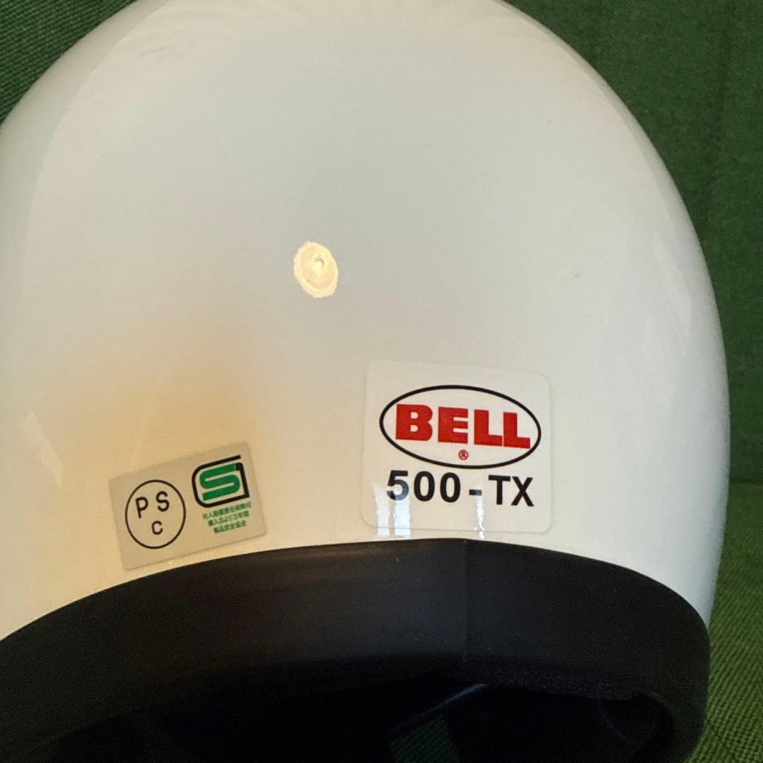 BELL 500-TXJジェットヘルメット ホワイトL