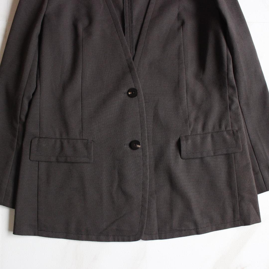 TOMORROWLAND パンツスーツ セットアップ 麻 ノーカラー S