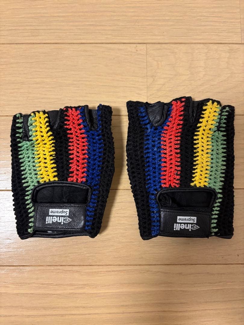 美品 supreme x cinelli BIKE GLOVES S/M