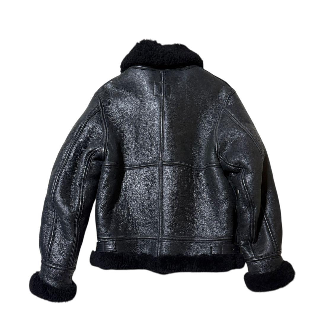 ✨希少美品✨ AVIREX B-3 フライトジャケット ブラック USA製 34