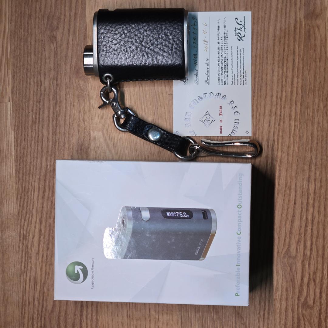 Eleaf iStick Pico レザースリーブ / Rad customs