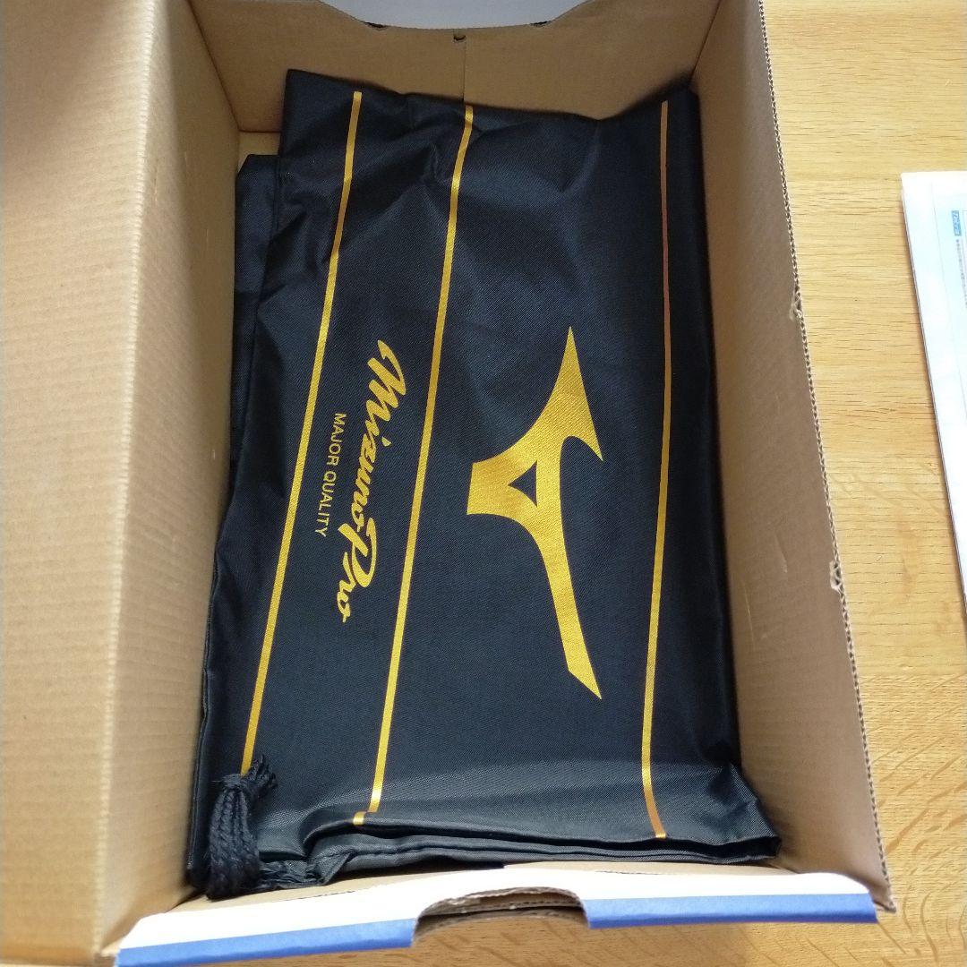 Mizuno ブラック スパイク 黒　26.0 未使用　シューズ袋付