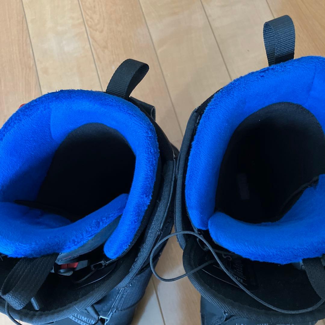 Salomon スノーボードブーツ ブラック/ブルー