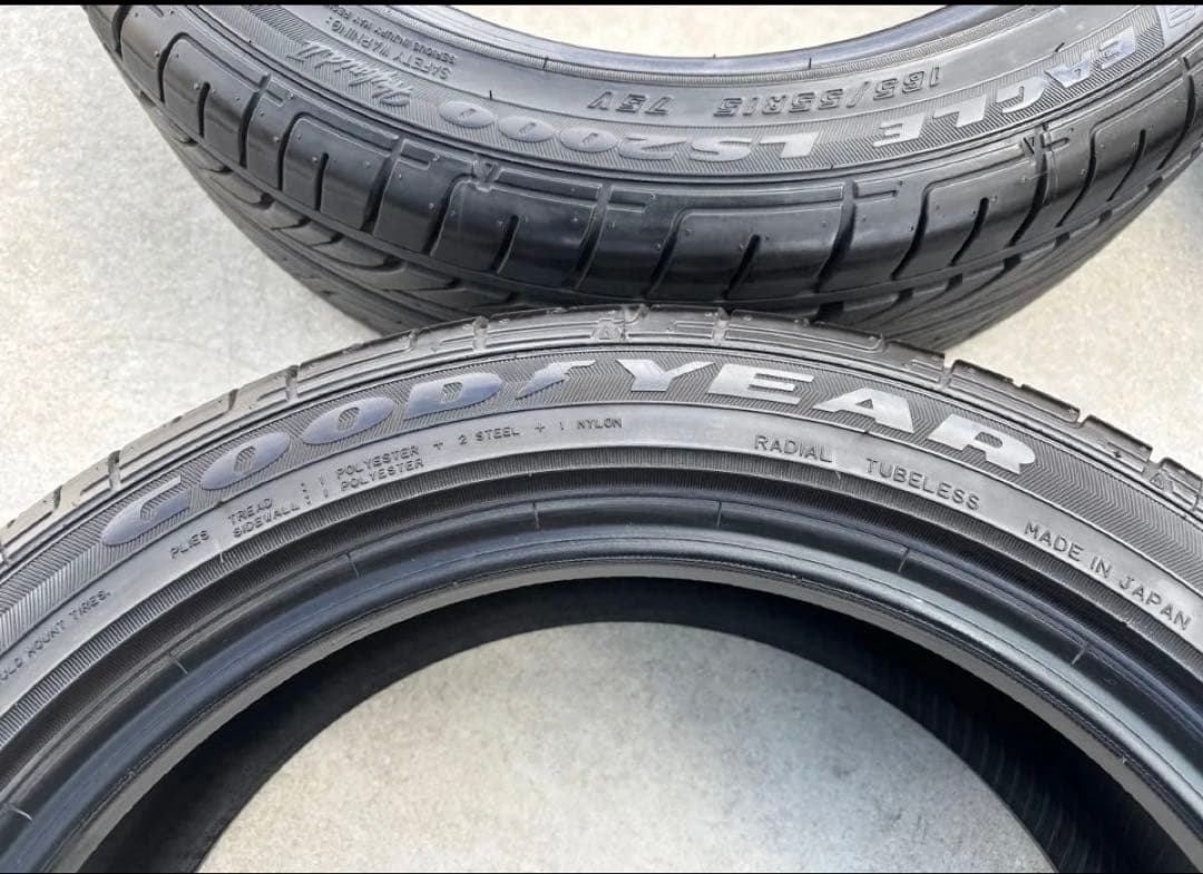 グッドイヤー イーグル　LS2000 165/55r15 24年製　1/2