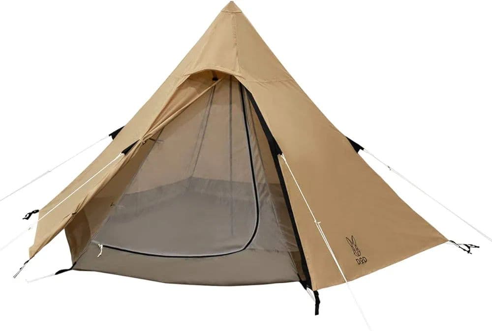 DOD ワンポール テント Ｓ 3人用 収納コンパクト&かんたん設営