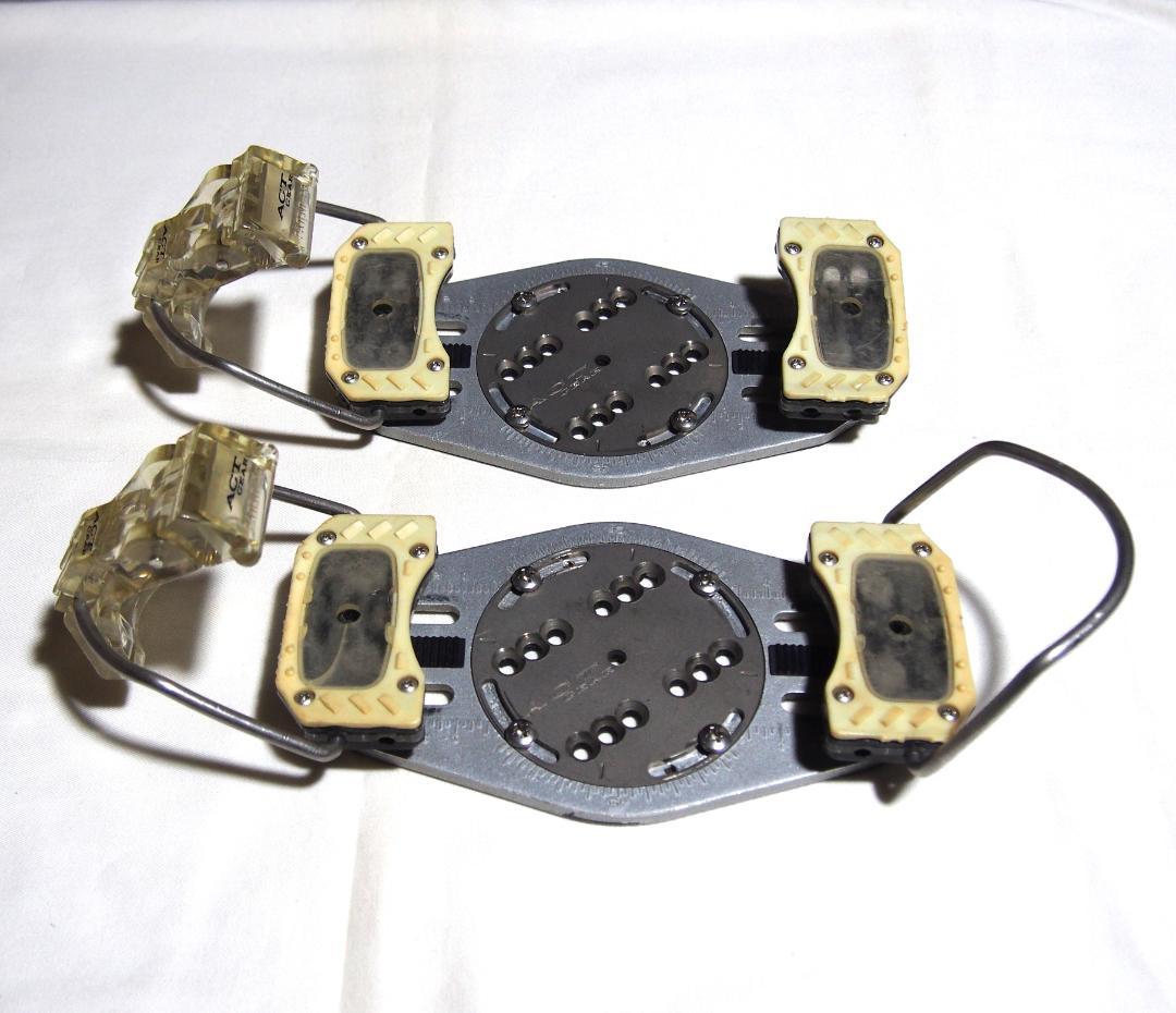 BLAX＆ACT GEAR アルペンボードビンディング 2組セット ジャンク品