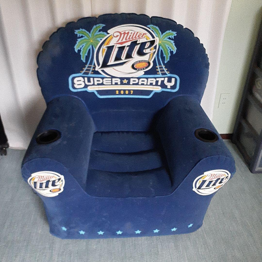 NFL ミラービール スーパーボール ソファ