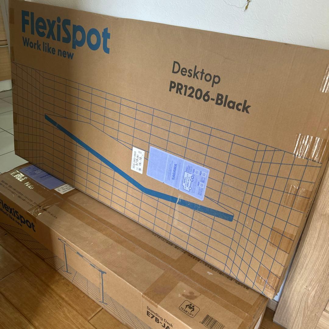 FLEXISPOT E7B 電動式昇降デスク◡̈♡