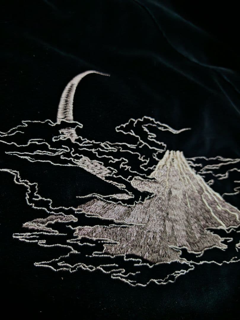 美品 別珍 龍 OBORO 日本限定 スカジャン ベロア vintage