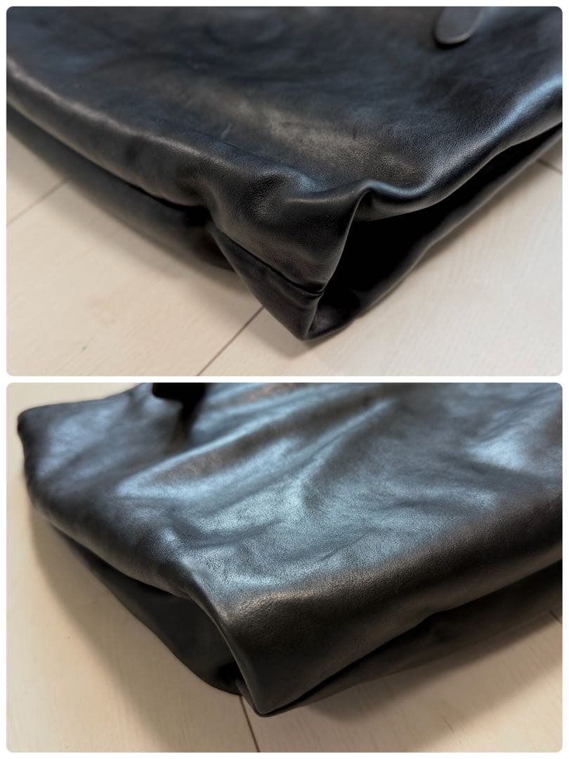 【SLOW】 スロウ rubono ルボーノ トートバッグ 本革レザー ブラック