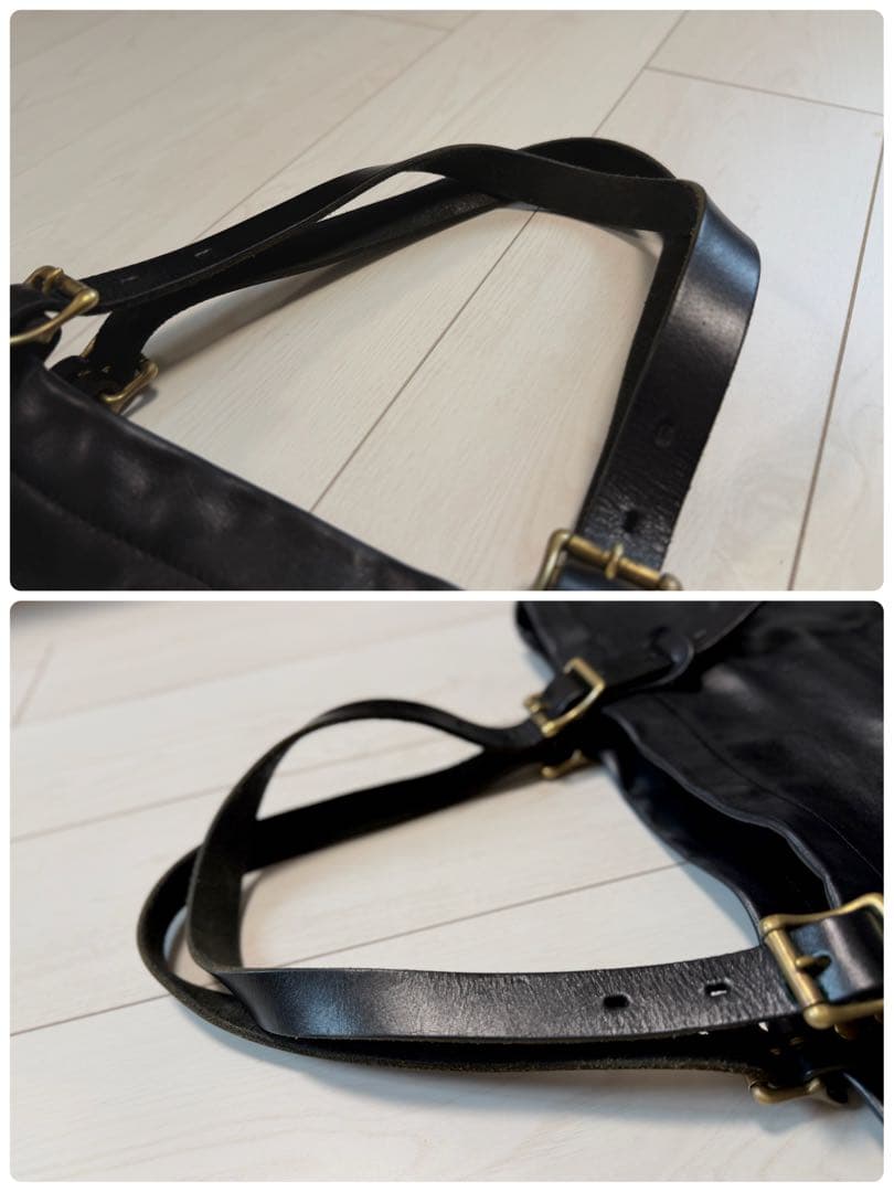 【SLOW】 スロウ rubono ルボーノ トートバッグ 本革レザー ブラック