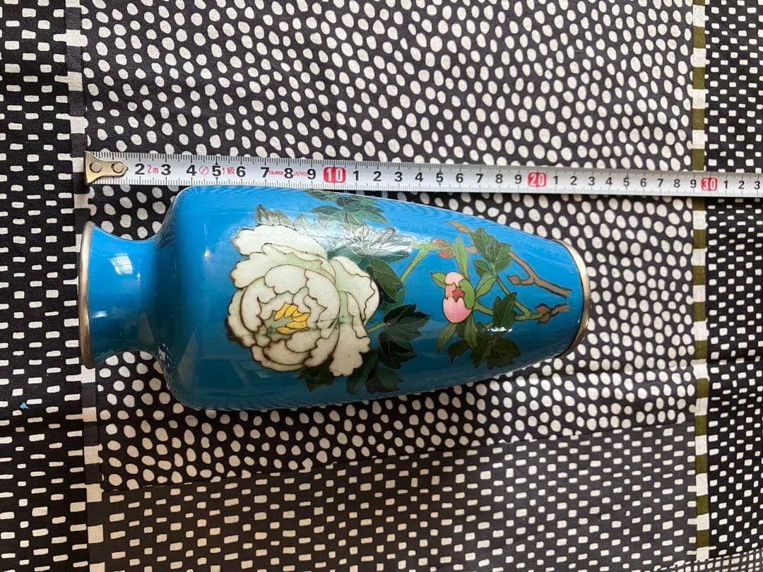 安藤七宝店花瓶　非売品　大正時代