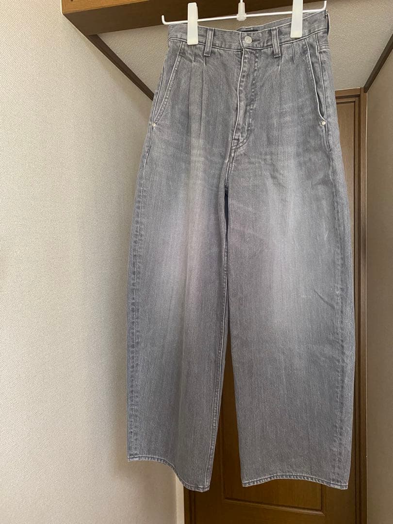 Drawerデニムタックパンツ36