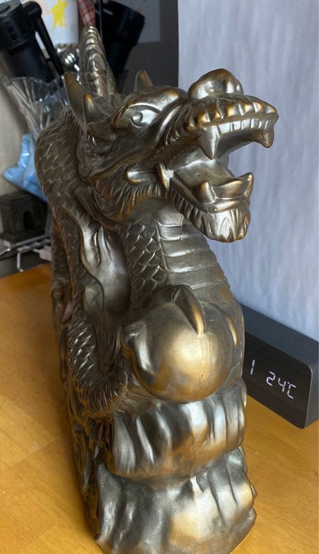 たつ　龍　常滑焼　置物　干支　日本製