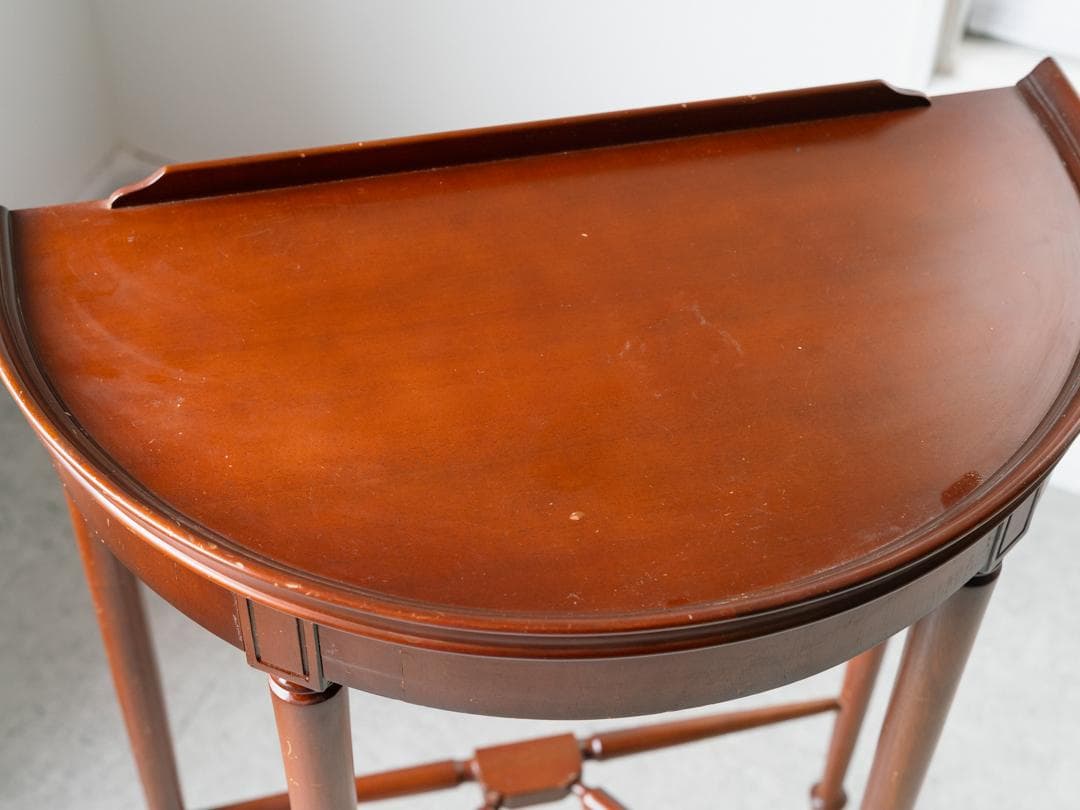 vintage 木製 コンソール サイドテーブル 飾り台 アンティーク