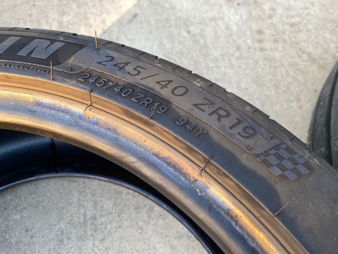 深溝 23年製 245/40R19 MICHELIN PS4 2本セット