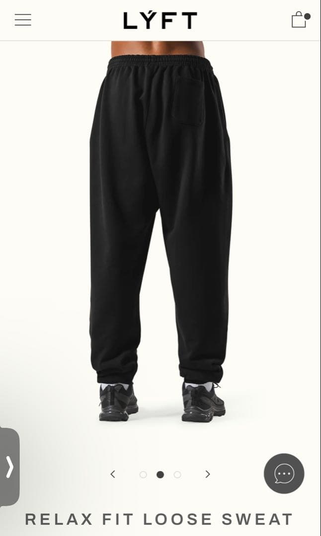 美品LIFT/M/RELAX FIT LOOSE SWEAT/定価14,300