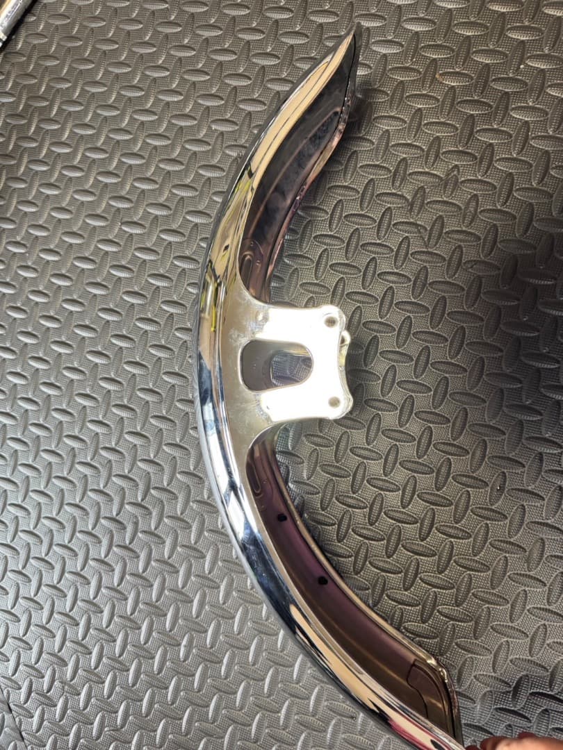 xjr400 メッキ鉄フェンダー