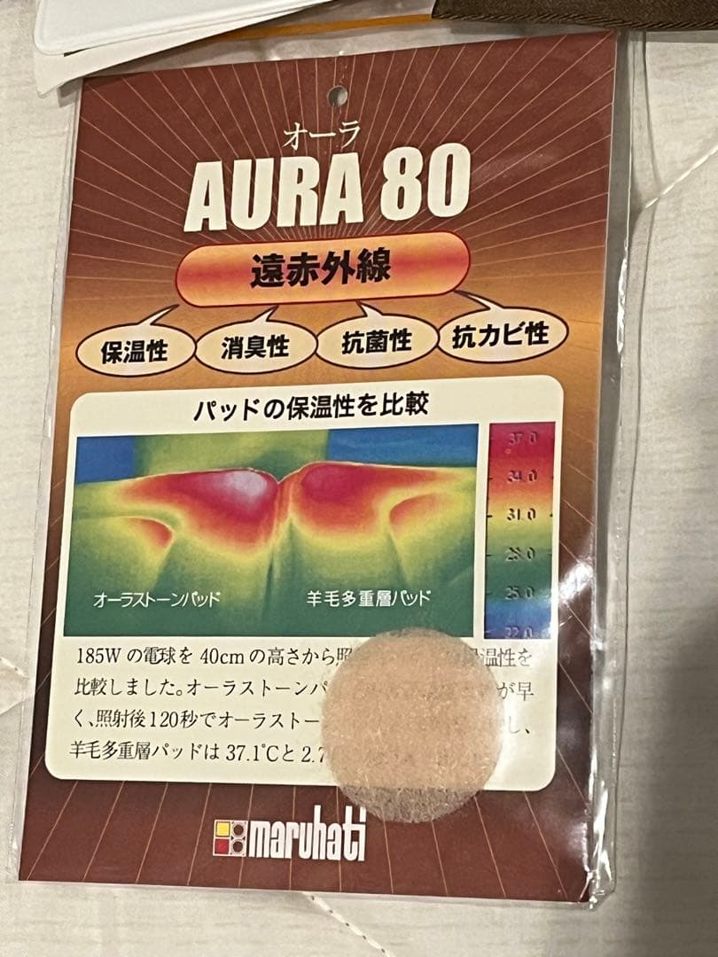 丸八真綿☆低反発シングル敷パット◆タグ付き未使用品