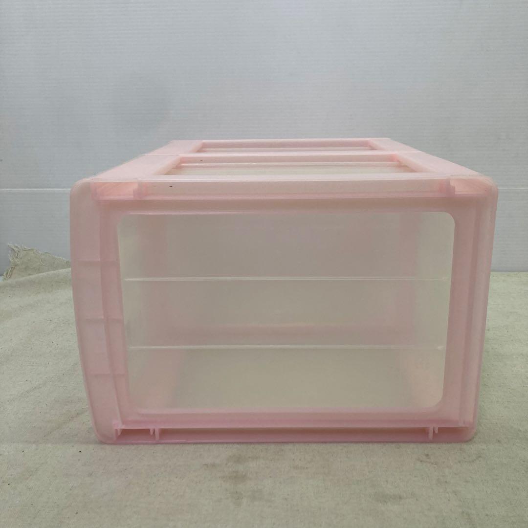 【2006年製★レア】ハローキティ　クリアチェスト　２段　引き出し　サンリオ