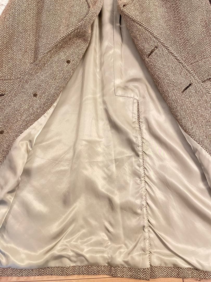 【一枚袖】Polo by Ralph Lauren バルマカーンコート ツイード