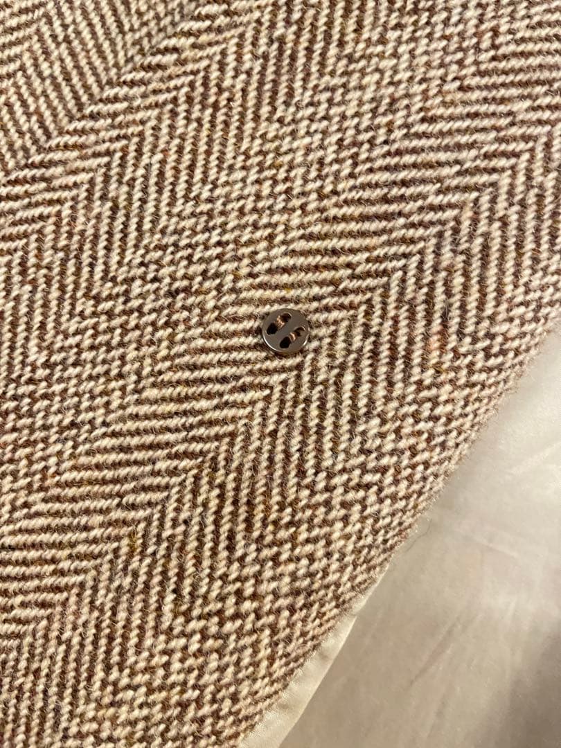 【一枚袖】Polo by Ralph Lauren バルマカーンコート ツイード