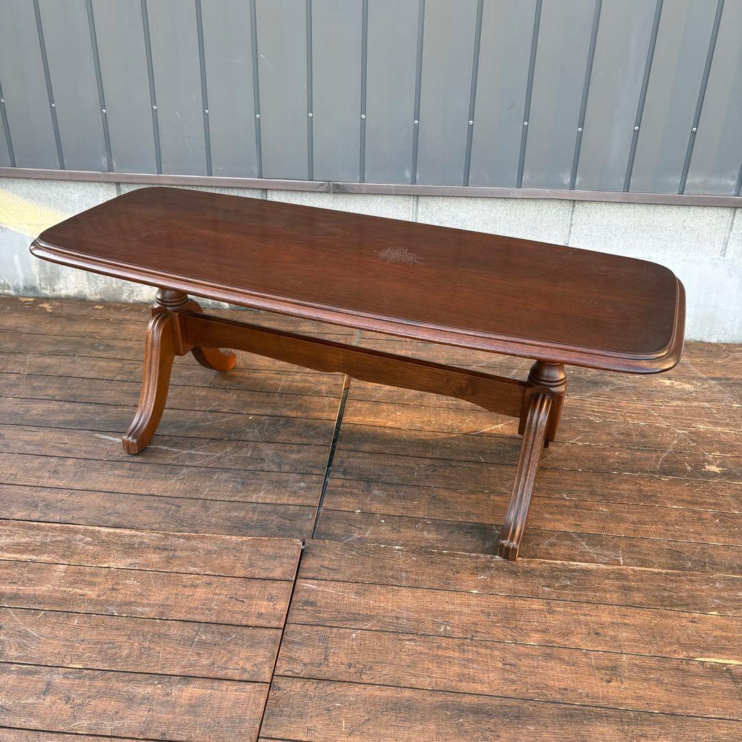 マルニ木工 木製センターテーブル コーヒーテーブル 古家具 ビンテージ レトロ