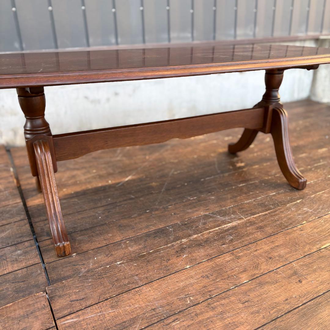 マルニ木工 木製センターテーブル コーヒーテーブル 古家具 ビンテージ レトロ