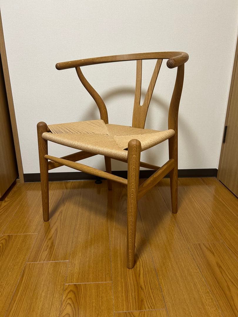 【美品、正規品】Yチェア　CH24　オーク　オイル仕上げ　カールハンセン