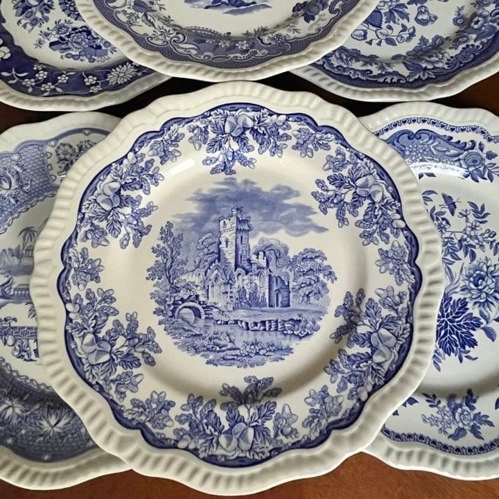 【希少品】スポード・ブルールームコレクション★リージェンシーシリーズ★6枚