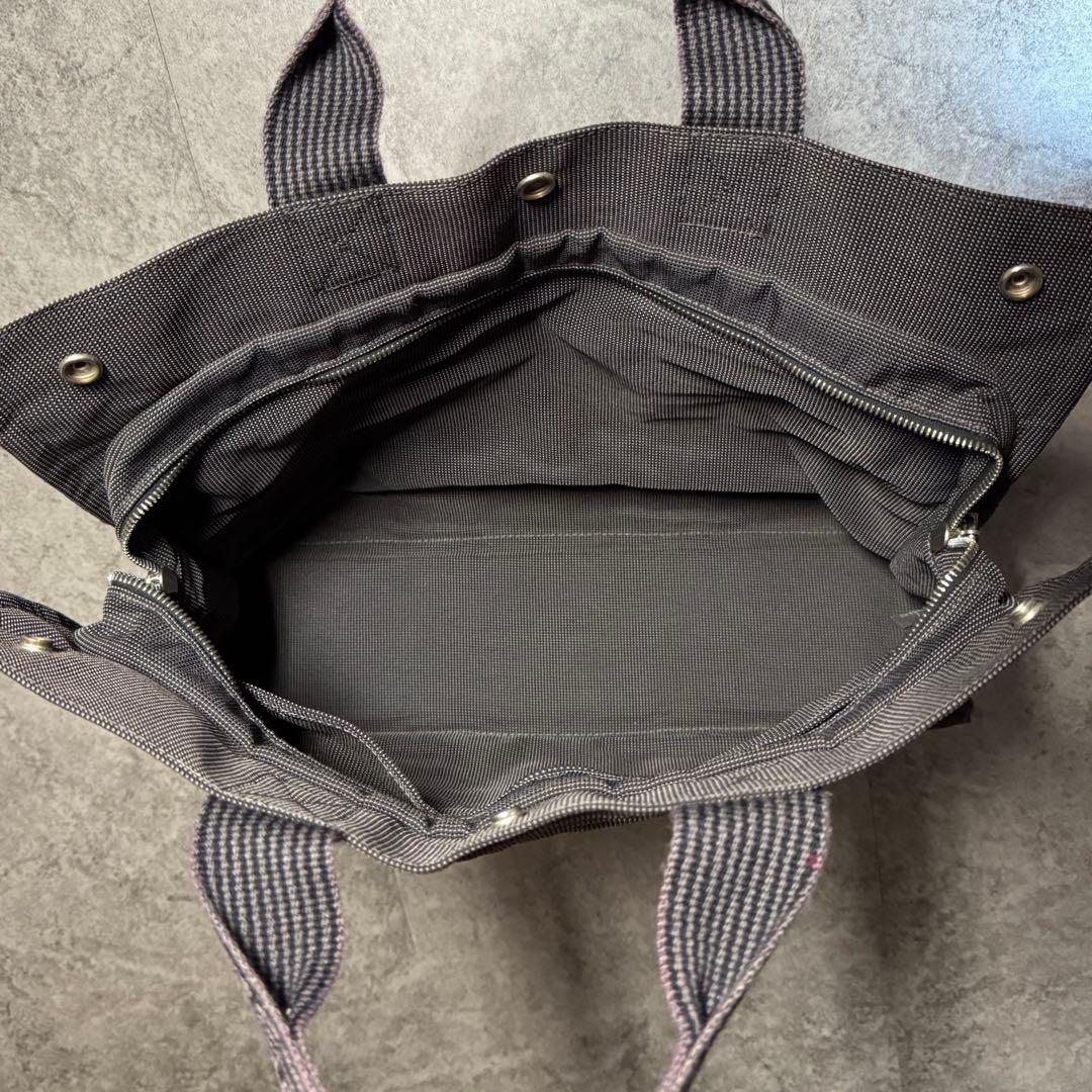 【カデナ付】HERMES エルメス　エールライン　MM トートバッグ　A4PC可