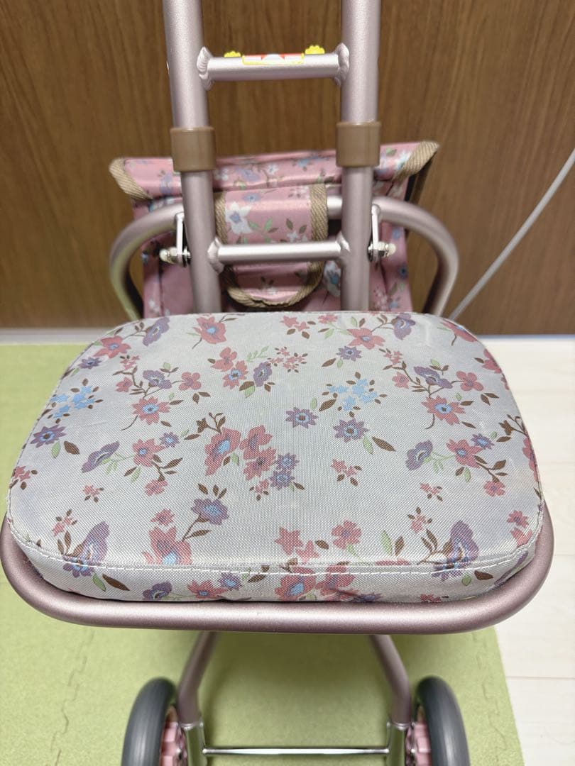 新品同様　幸和製作所　シルバーカー　プチカ SICP01　フラワー