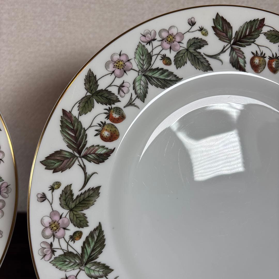 【超希少】ウェッジウッド ストロベリーヒル プレート 2枚