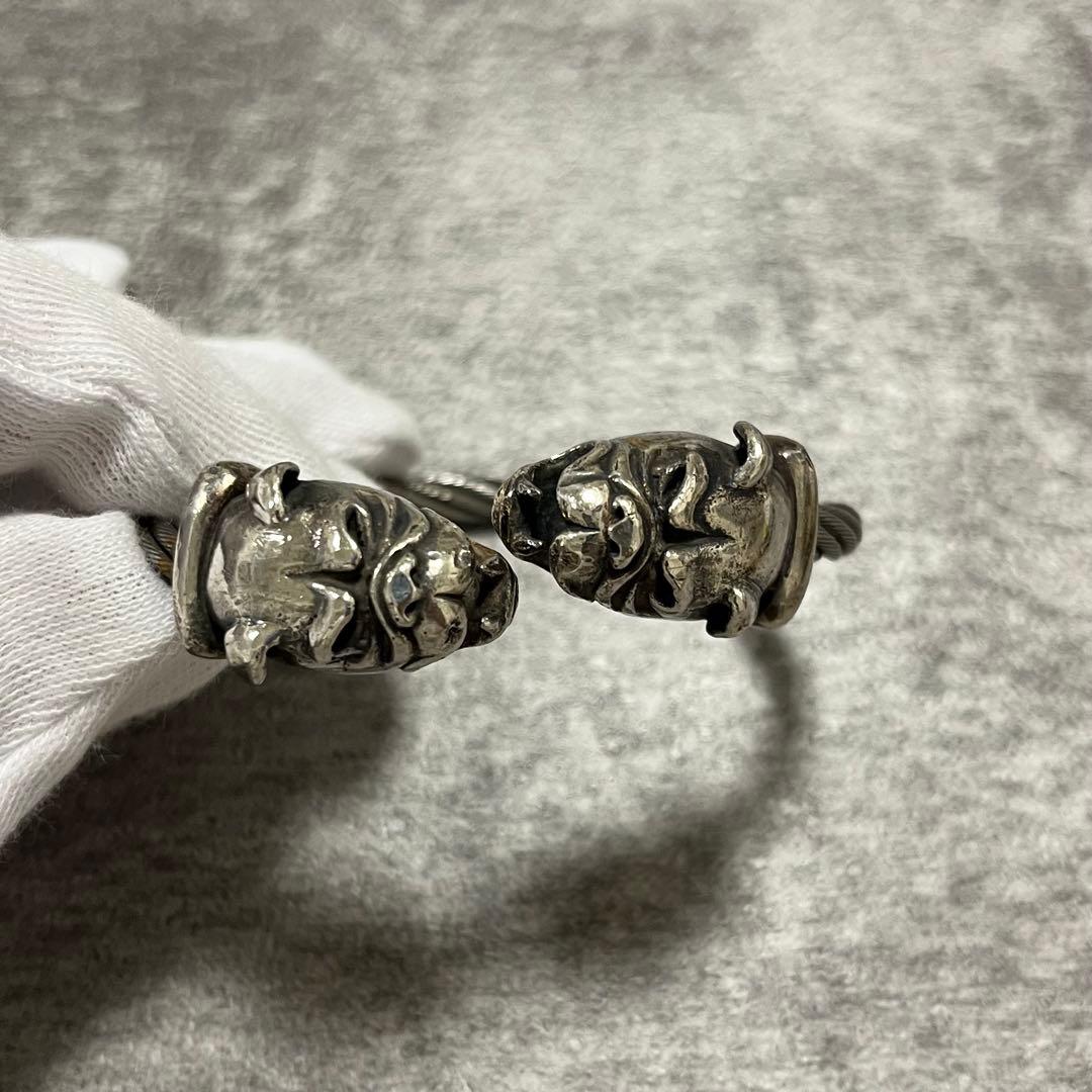 vintage ブルドッグ　バングル