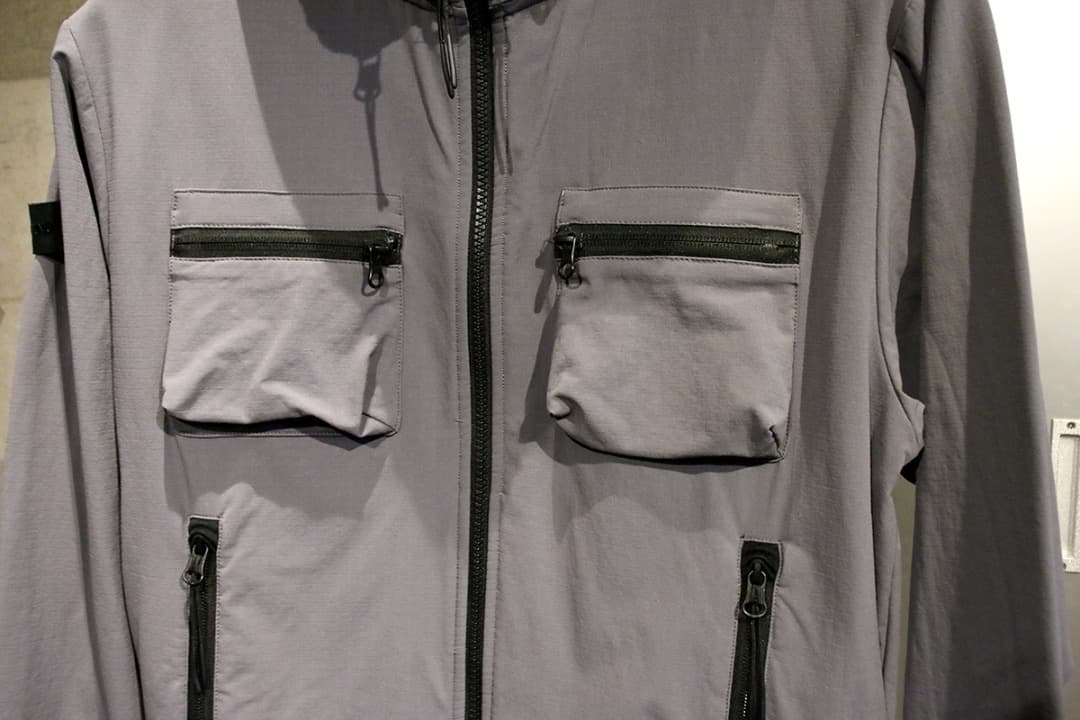 あべしブリーフィングゴルフ　ストームフリースパーカ　メンズ S グレー